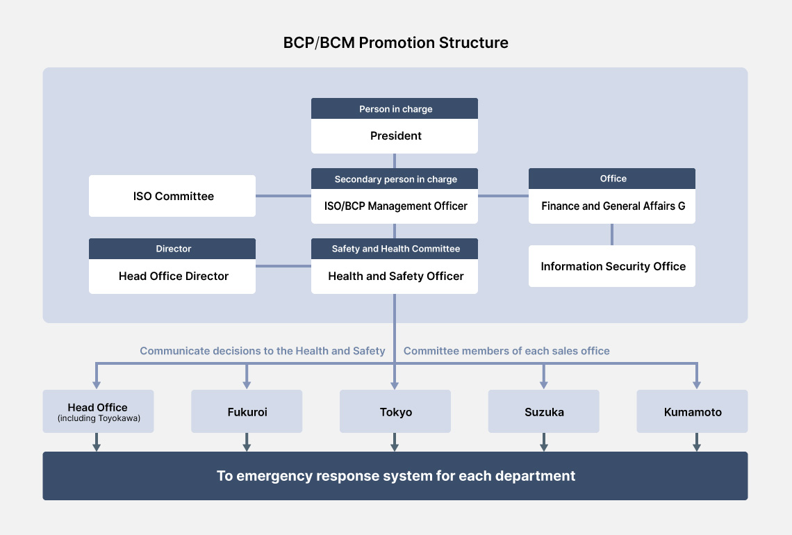 BSP/BCM Promotion Structure